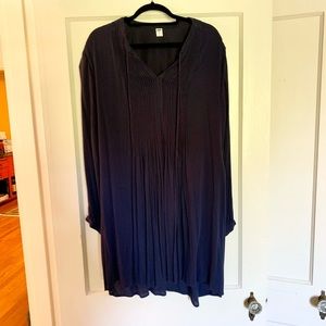 Old Navy shift dress size XXL, navy blue